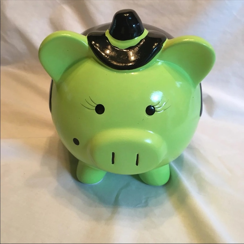 Halloween Wicked Witch piggy bank